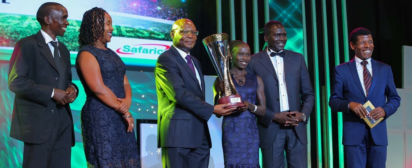 Vivian Cheruiyot, the golden girl
