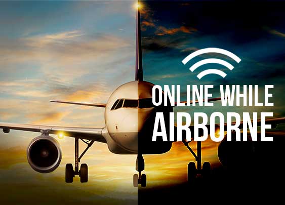 In-flight WiFi takes off