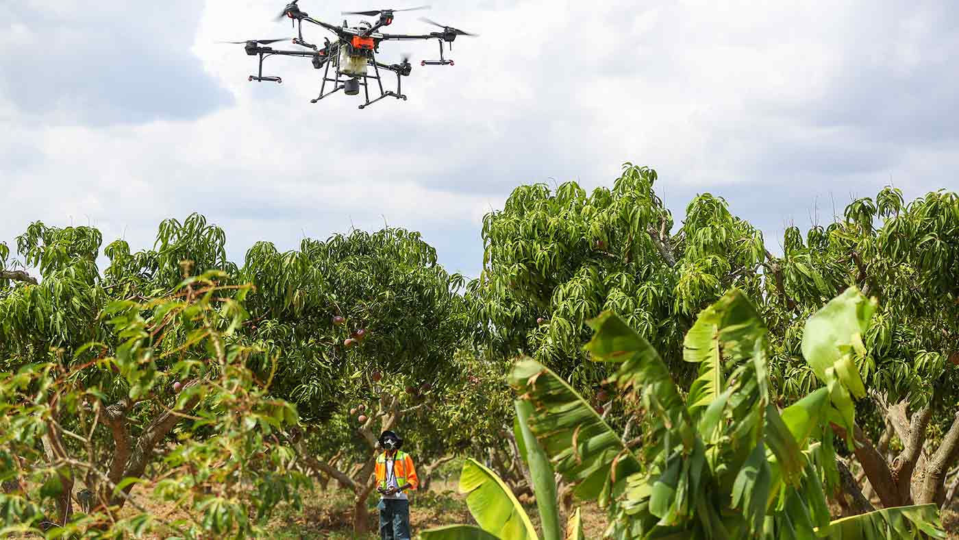 Bringing drones to the farm