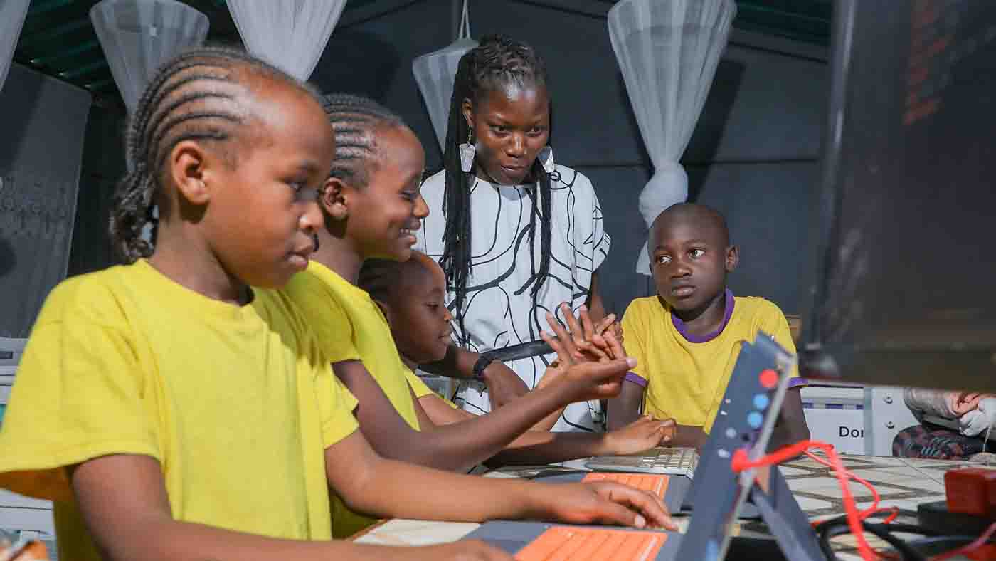Teaching children the language of the future