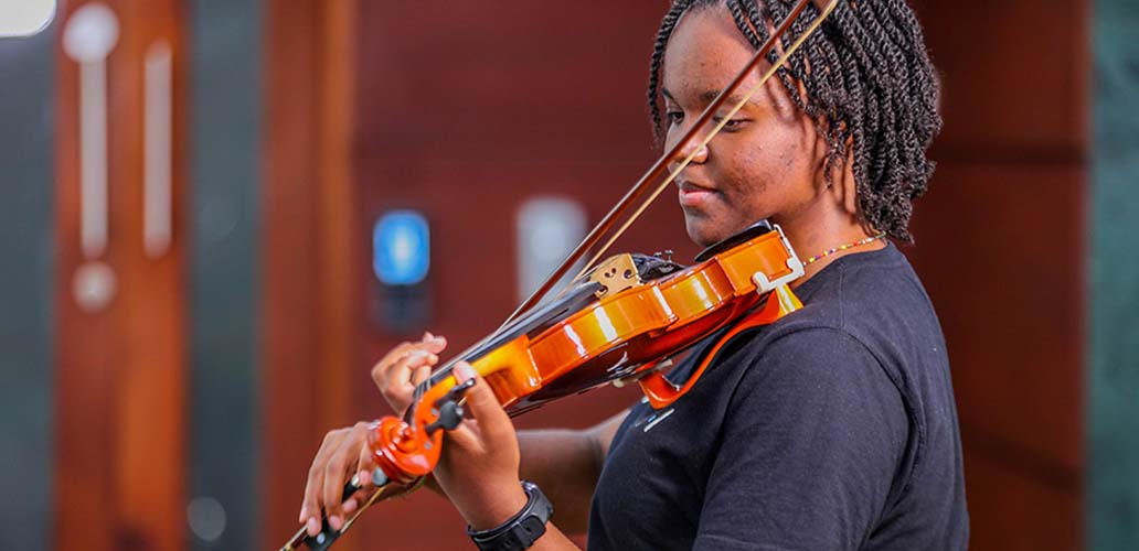 Why this young concertmaster is the best in Kenya